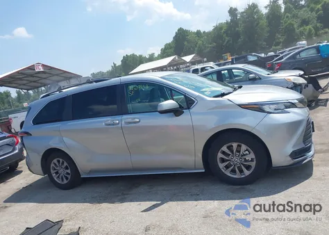2021 Toyota Sienna Le из США, поврежденный, VIN 5TDKRKEC9MS030856